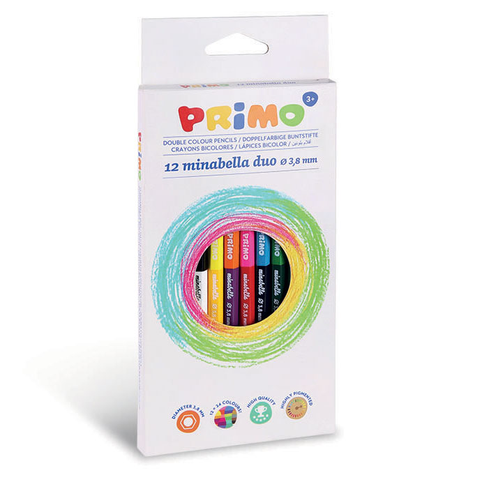 BARVICE PRIMO minabella DUO, mina 3,8 mm, 12 kos